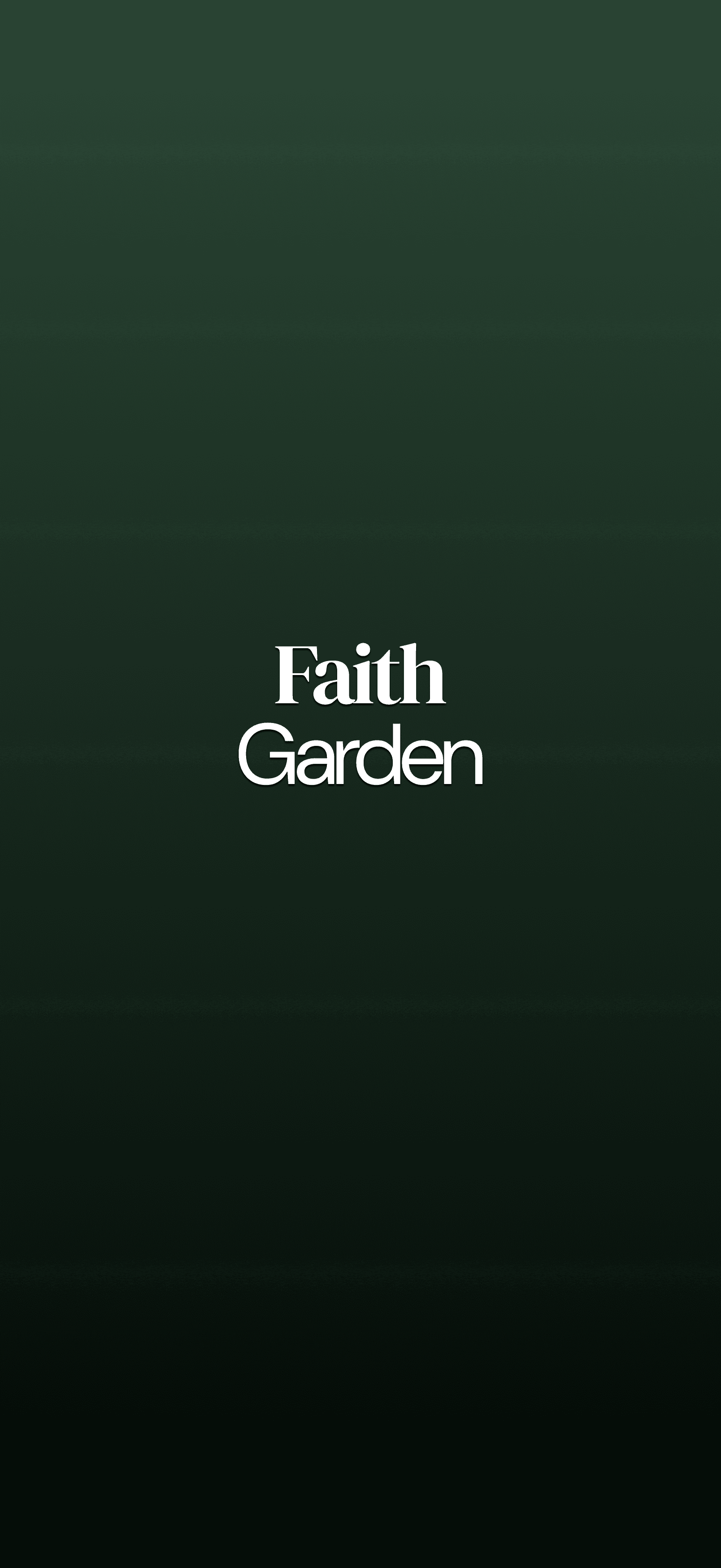 Faith Garden mobile preview